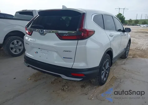2021 Honda Cr-V Hybrid Ex-L из США, поврежденный, VIN 7FART6H80ME029098